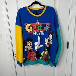 Disney the goofy movie character Crewneck Sweatshirt xl